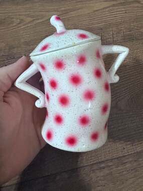 Funny Resin Canister Attitude Sassy Storage Jar & Lid.